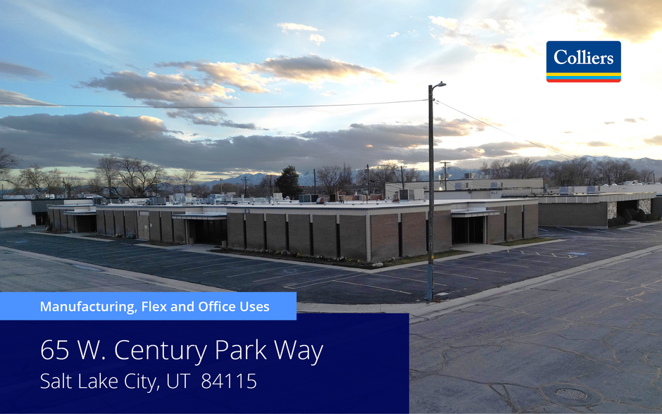 Primary Photo Of 65 W Century Park Way, South Salt Lake Research And Development For Sale