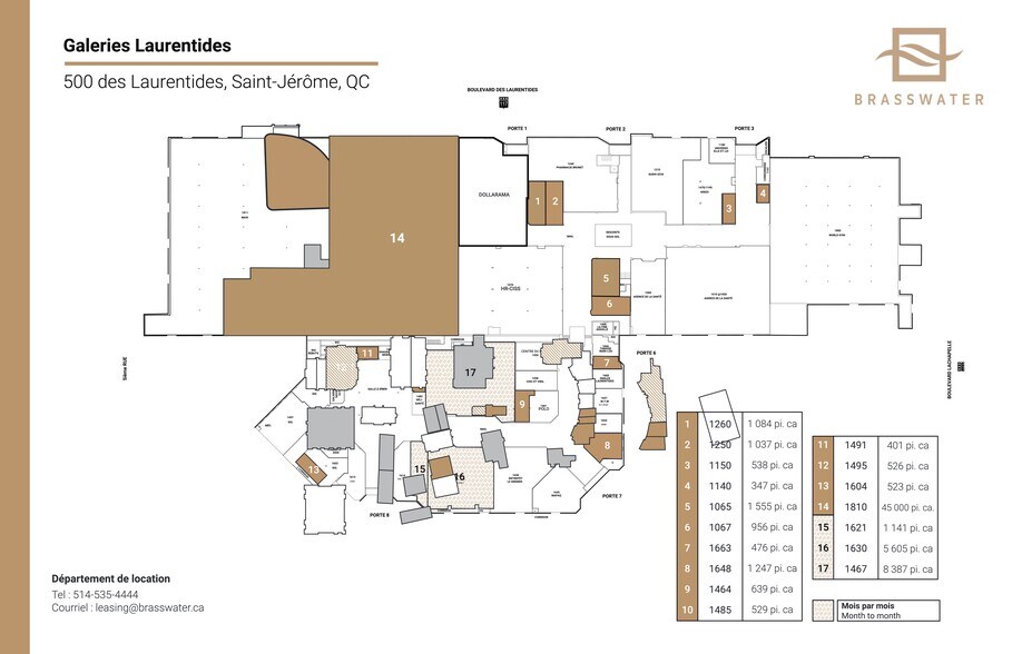 More Photos Of 500-570 Boul des Laurentides, St-Jérôme General Retail For Lease