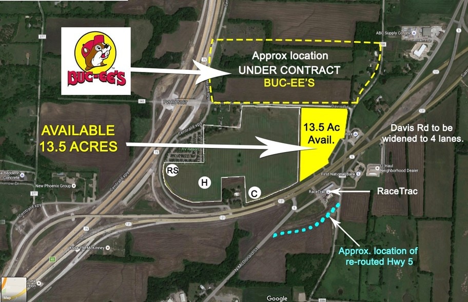 Primary Photo Of 1111 Sam Rayburn Hwy, Melissa Land For Lease