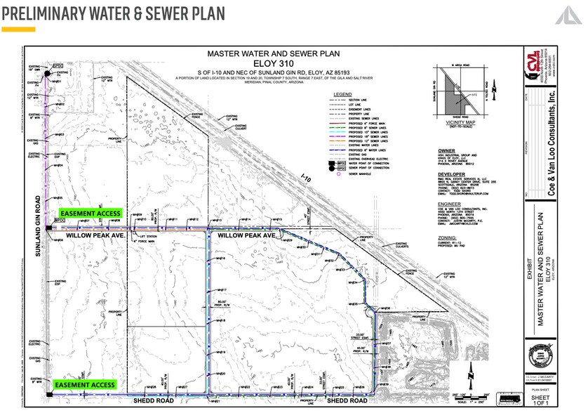 More Photos Of I-10 & Sunland Gin rd, Eloy Land For Sale