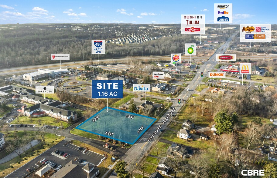 More Photos Of 2600 E Aurora Rd, Twinsburg Land For Lease