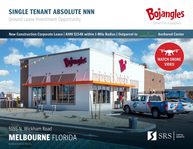 Primary Photo Of 5155 N Wickham Rd, Melbourne Restaurant For Sale