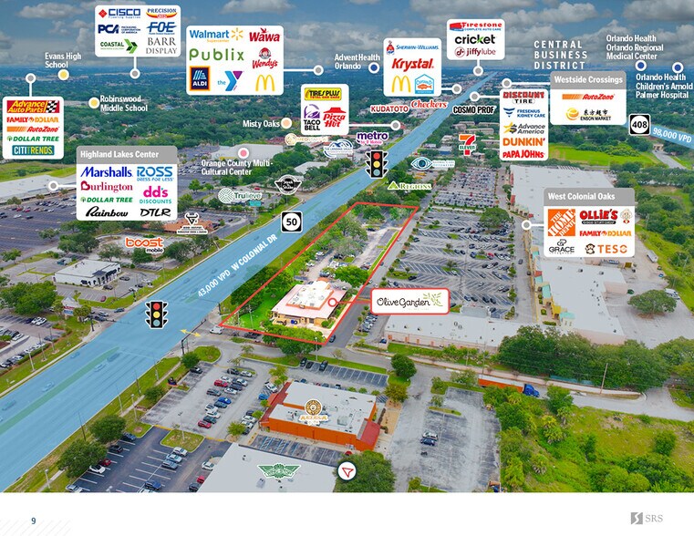More Photos Of 7300 W Colonial Dr, Orlando Restaurant For Sale