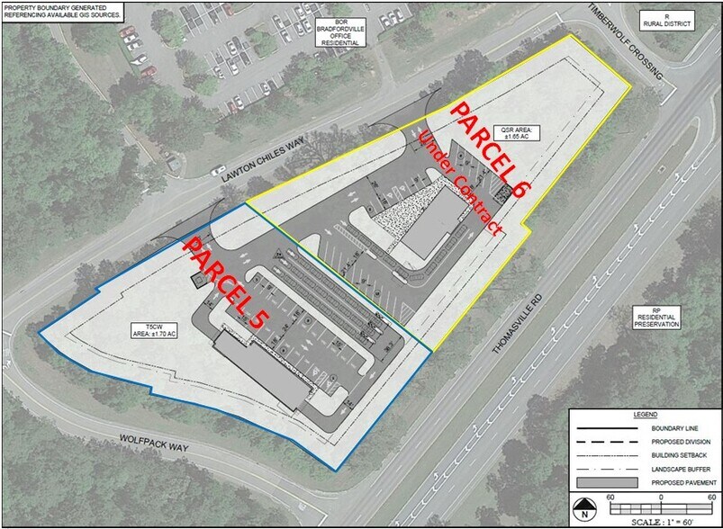 Thomasville Rd and Timberwolf Crossing, Tallahassee, FL 32312 Land