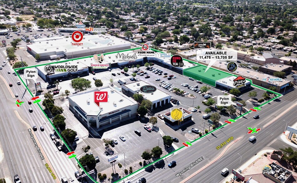 More Photos Of 4400-4420 Wyoming Blvd NE, Albuquerque Storefront For Lease