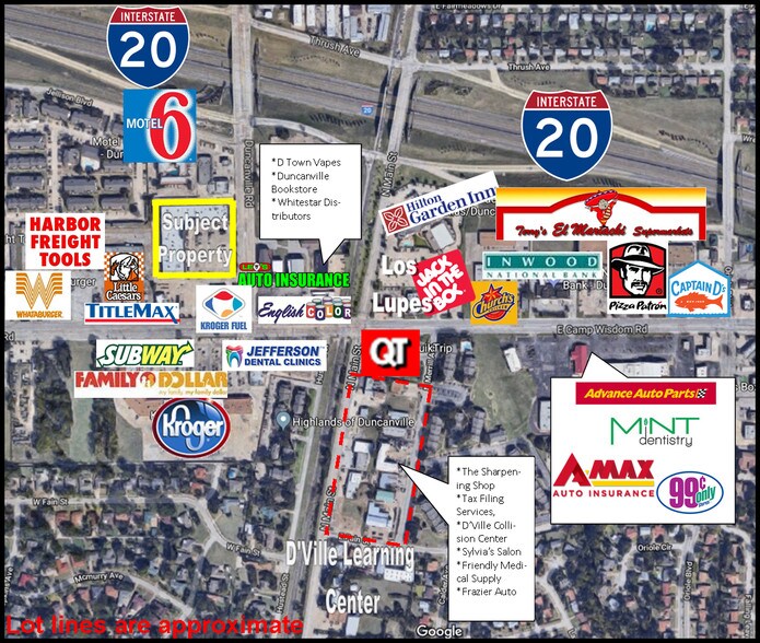 More Photos Of 211-215 W Camp Wisdom Rd, Duncanville Unknown For Lease