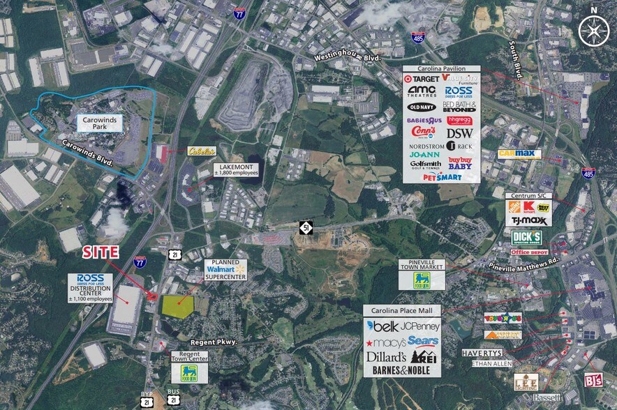 More Photos Of Highway 21 & Flint Hill Rd @ Flint Hill Rd, Fort Mill Land For Lease