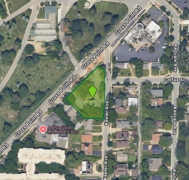 Primary Photo Of 9927 Gross Point Rd, Skokie Land For Sale