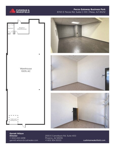 More Photos Of 8743 E Pecos Rd, Mesa Warehouse For Lease