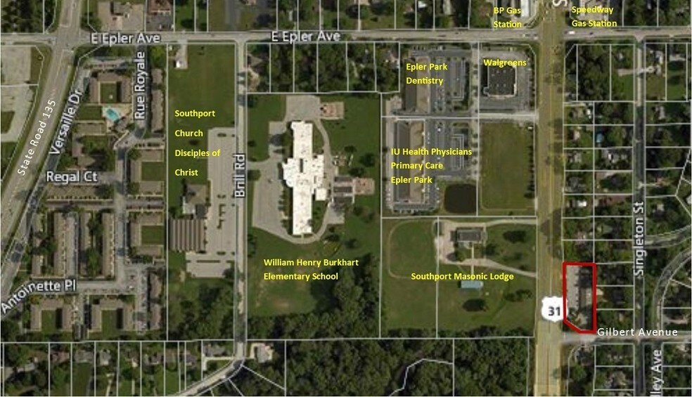 More Photos Of 5703 S East St, Indianapolis Medical For Lease