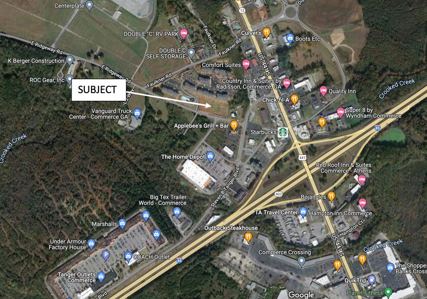 More Photos Of 302 E Ridgeway Rd, Commerce Land For Sale