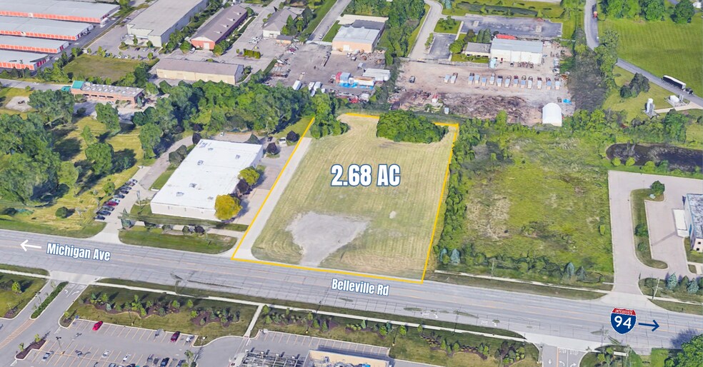 Primary Photo Of 1 Bellevile Road, Canton Township Land For Sale