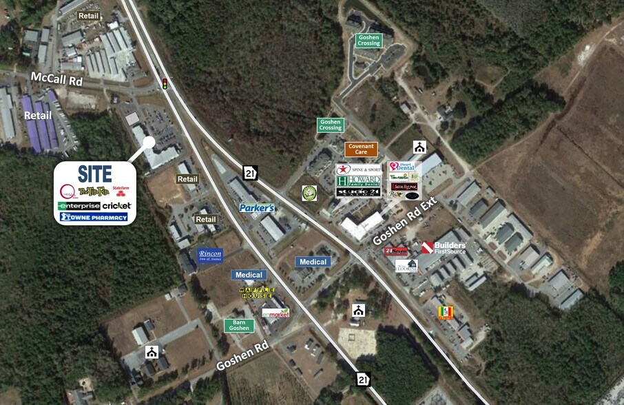 More Photos Of 6014 Hwy 21 S, Rincon Unknown For Lease