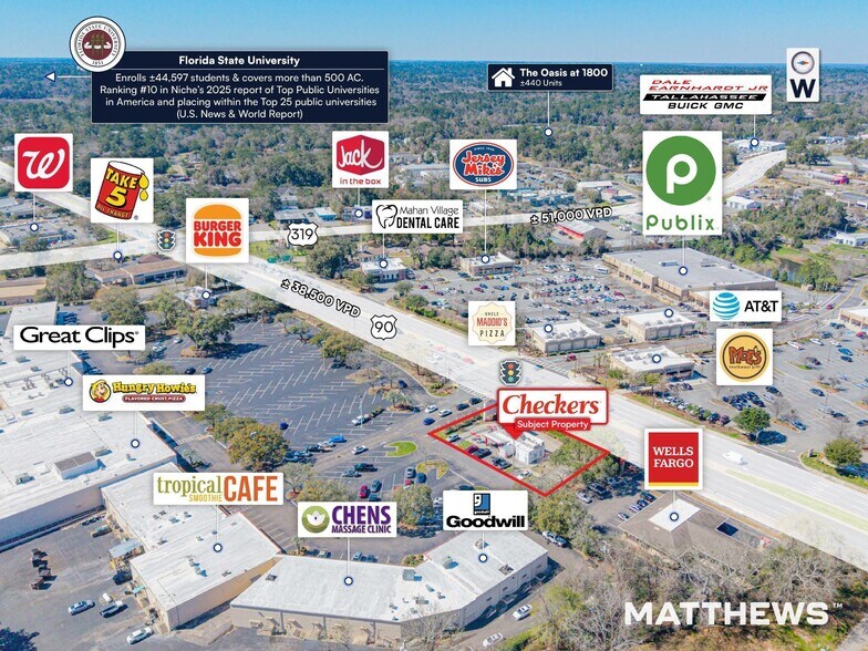 More Photos Of 3117 Mahan Dr, Tallahassee Fast Food For Sale