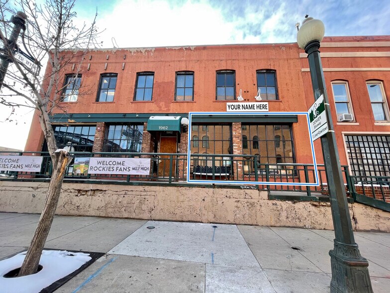 More Photos Of 1962 Blake St, Denver Storefront Retail Office For Lease