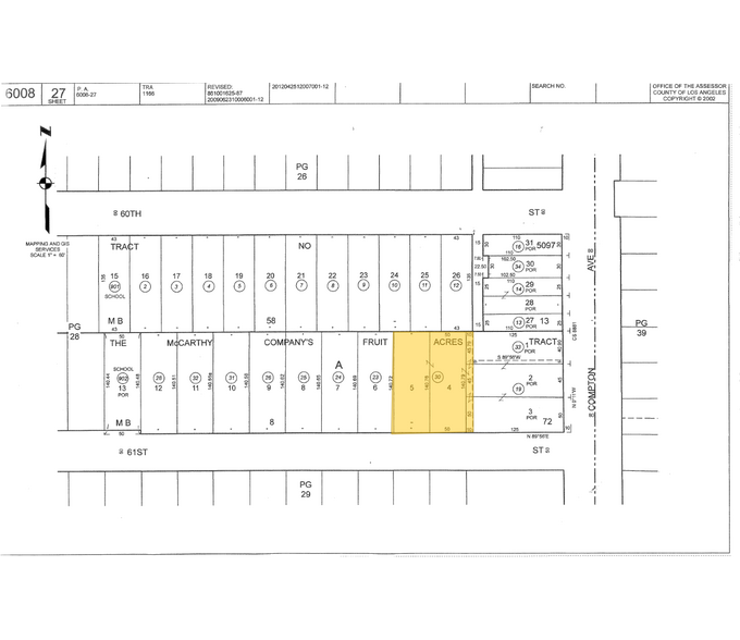 More Photos Of 1437 E 61st St, Los Angeles Land For Sale