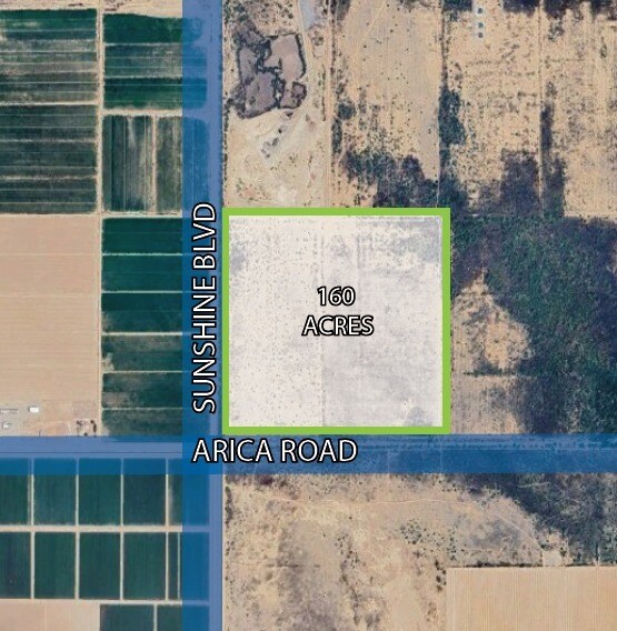 More Photos Of NEC Sunshine & Arica Road blvd, Eloy Land For Sale