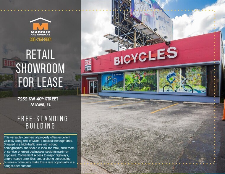 Primary Photo Of 7252 Bird Rd, Miami Freestanding For Lease