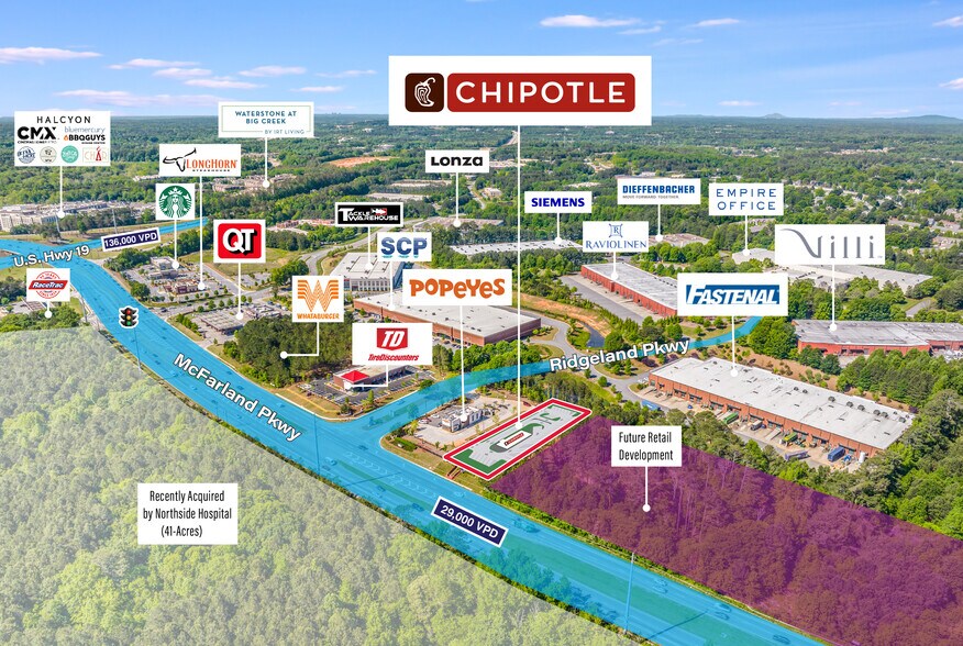 More Photos Of 1060 Ridgeland Pkwy, Alpharetta Freestanding For Sale