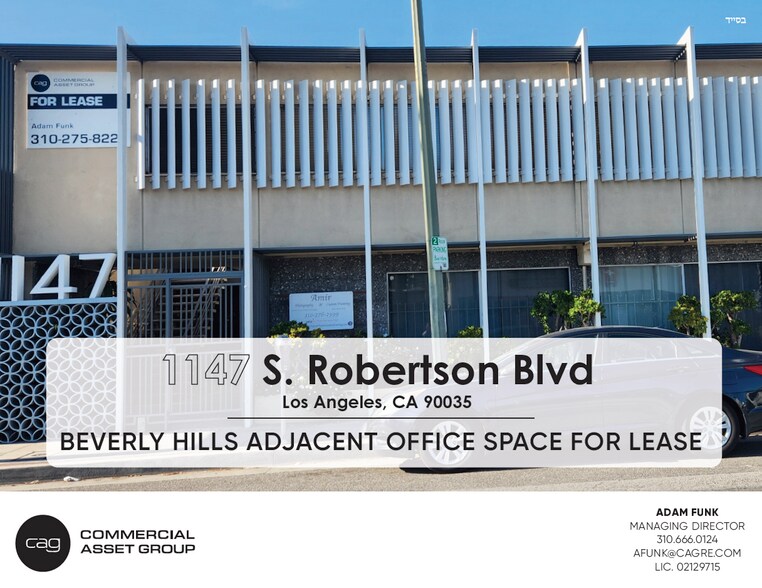 Primary Photo Of 1145-1147 S Robertson Blvd, Los Angeles Office For Lease