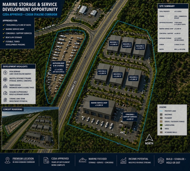 Primary Photo Of TBD S. Hwy 95 hwy, Worley Land For Sale
