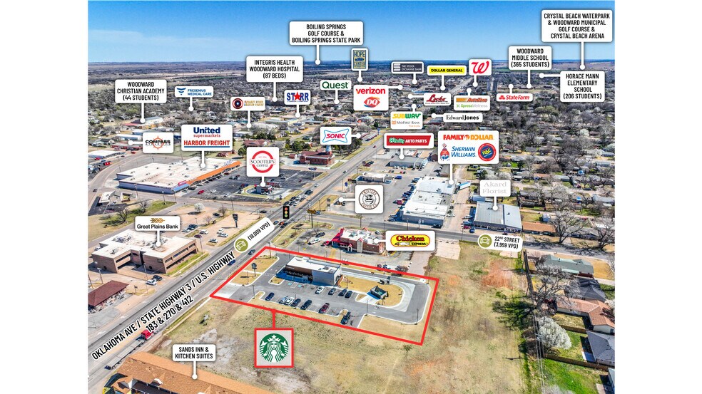 More Photos Of 2215 Oklahoma Ave, Woodward Fast Food For Sale