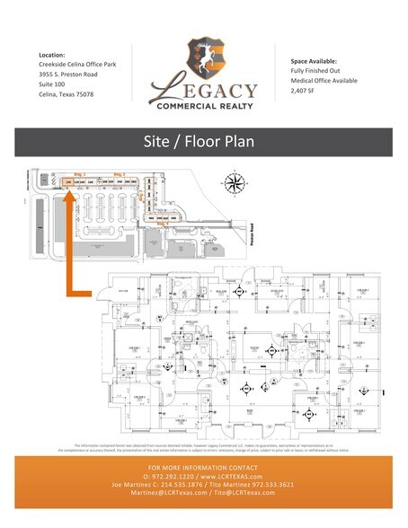 More Photos Of 3925 S Preston Rd, Celina Medical For Sale