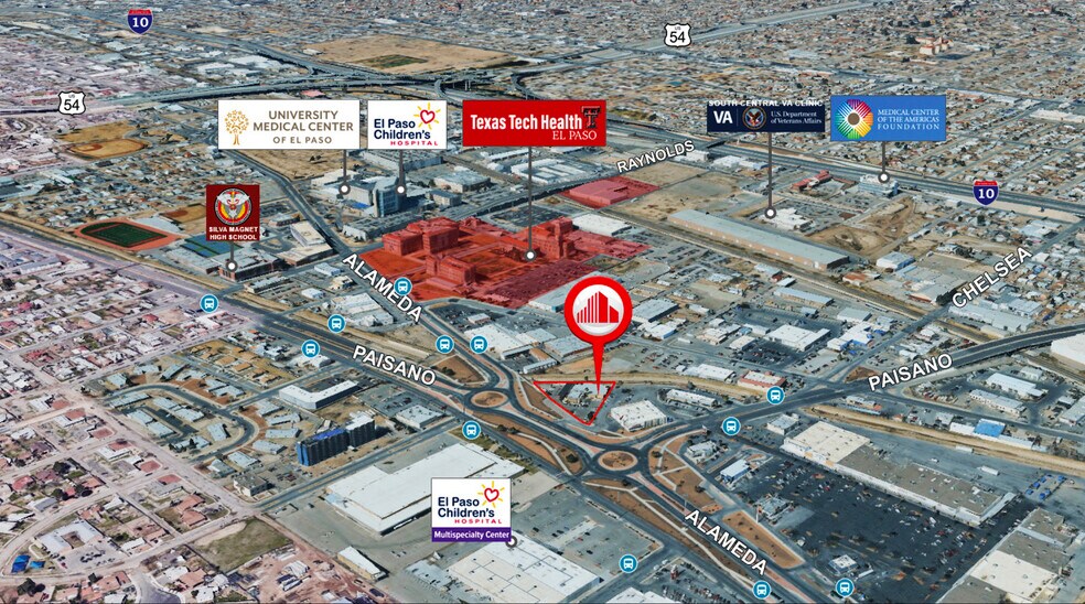 More Photos Of 5301 Alameda Ave, El Paso Medical For Lease