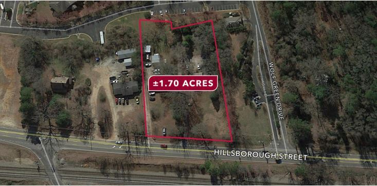 Primary Photo Of 6101 & 6019 Hillsborough St, Raleigh Land For Sale