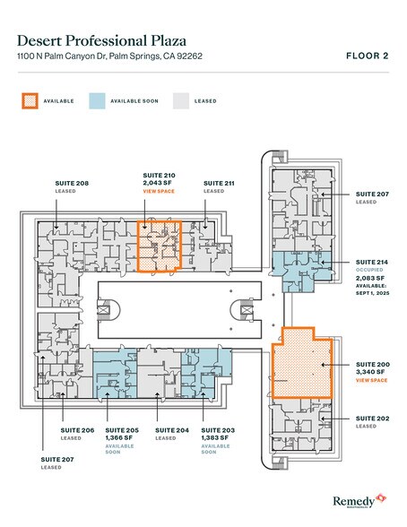 More Photos Of 1100 N Palm Canyon Dr, Palm Springs Medical For Lease