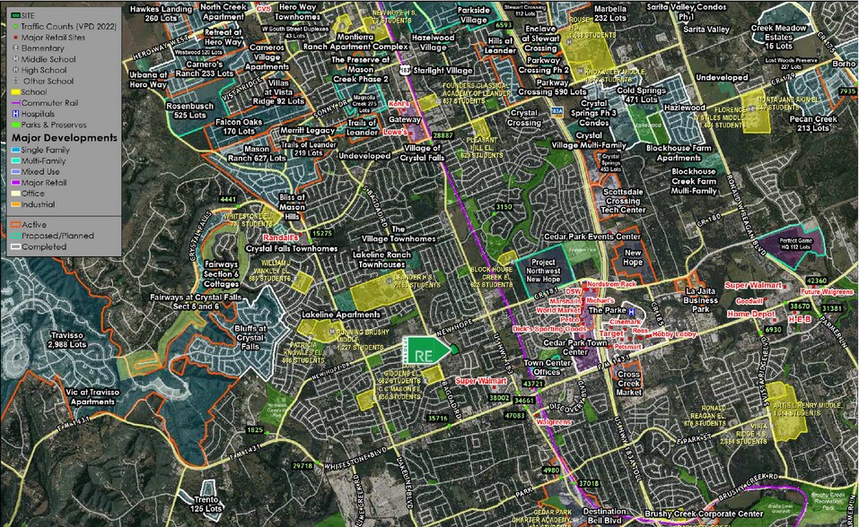 More Photos Of 1800 Clover Ln, Cedar Park Land For Sale