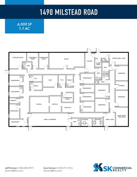 More Photos Of 1490 Milstead Rd, Conyers Medical For Sale