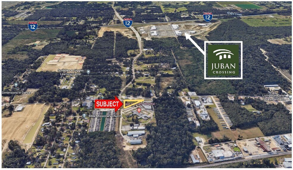 More Photos Of Juban Rd @ Juban, Denham Springs Land For Lease