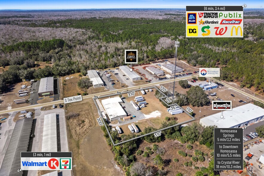 More Photos Of 6331 S Tex Pt, Homosassa Warehouse For Lease
