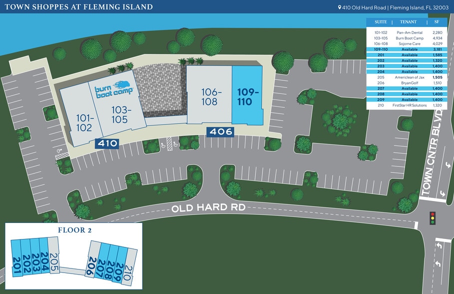 More Photos Of 406 Old Hard Rd, Orange Park Storefront Retail Office For Lease