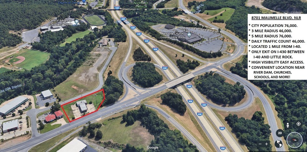 More Photos Of 8701 Maumelle Blvd, Maumelle Service Station For Sale