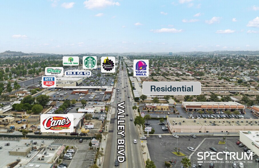 More Photos Of 531-545 W Valley Blvd, San Gabriel Land For Lease