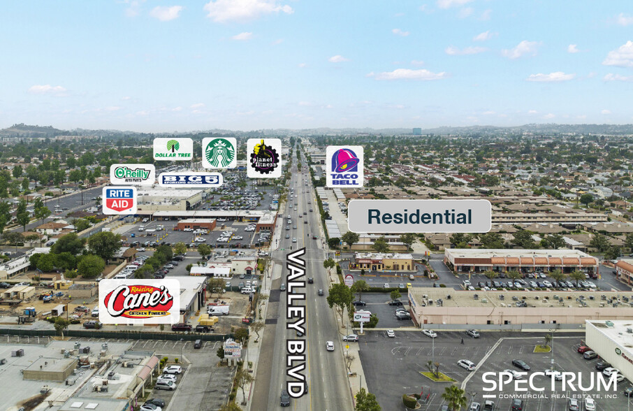 More Photos Of 531-545 W Valley Blvd, San Gabriel Land For Lease