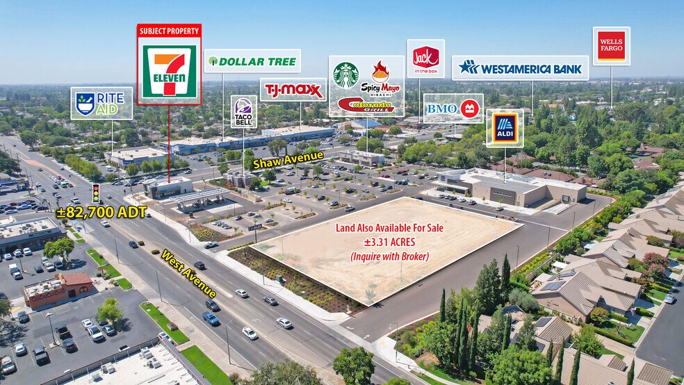 More Photos Of 2020 W Shaw Ave, Fresno Convenience Store For Sale