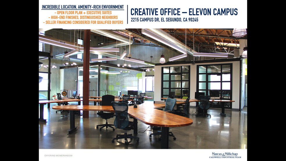 More Photos Of 2215 Campus Dr, El Segundo Loft Creative Space For Sale