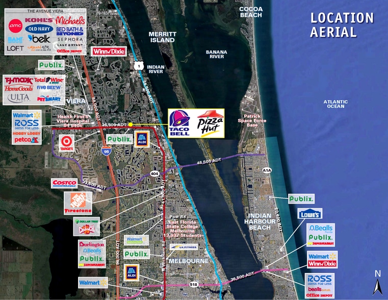 More Photos Of 7840-7850 N Wickham Rd, Melbourne Freestanding For Sale