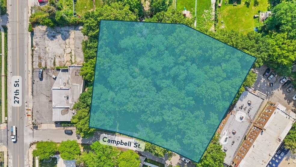 Primary Photo Of 2723 Campbell St, Kansas City Land For Sale