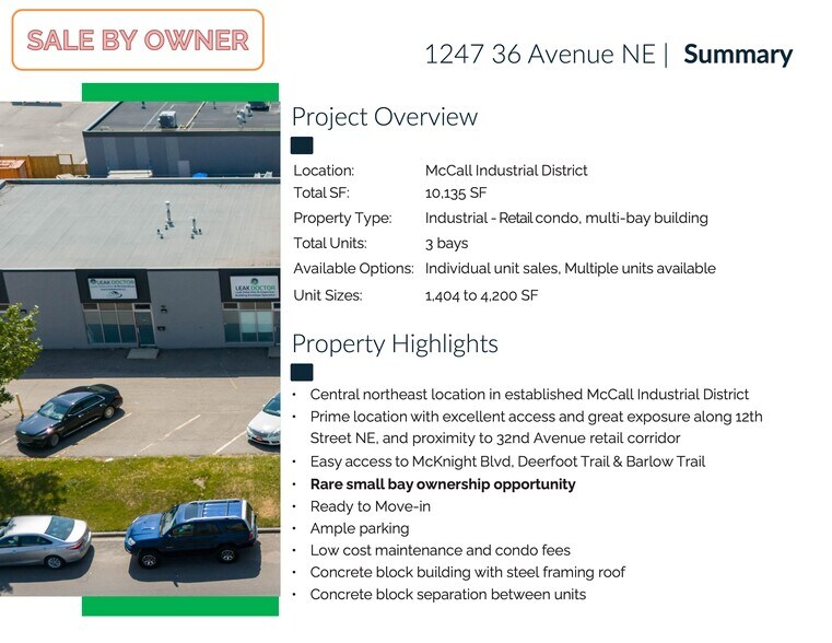 More Photos Of 1247 36th Ave NE, Calgary Warehouse For Sale