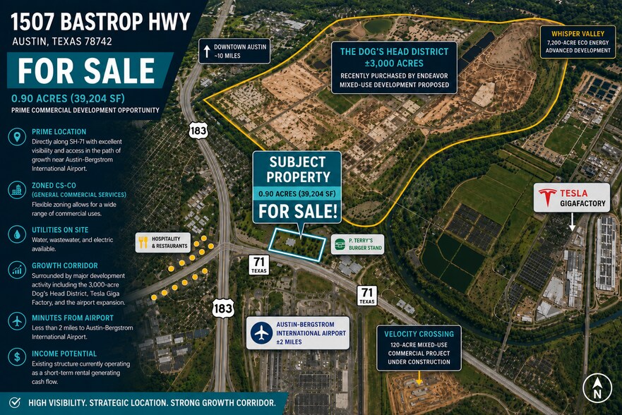 Primary Photo Of 1507 Bastrop Hwy, Austin Land For Sale