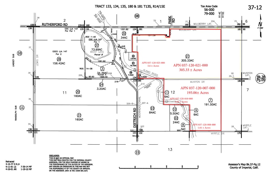 More Photos Of 801 Rutherford Rd, Brawley Land For Sale