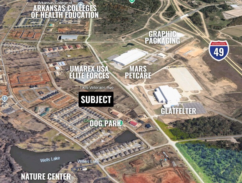 More Photos Of 7909 Veterans Ave, Fort Smith Flex For Lease