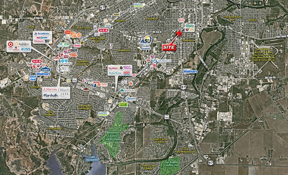 More Photos Of 1801 S Bryant Blvd, San Angelo Land For Lease
