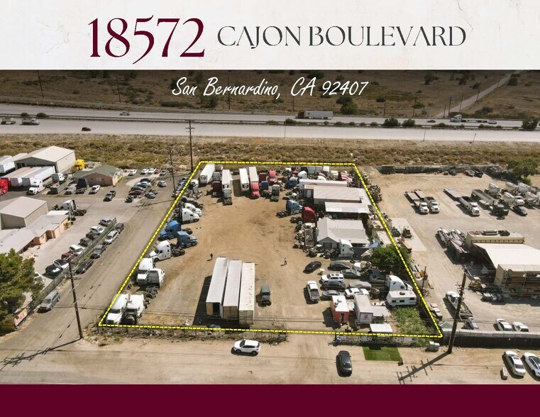 Primary Photo Of 18572 Cajon Blvd, San Bernardino Land For Sale