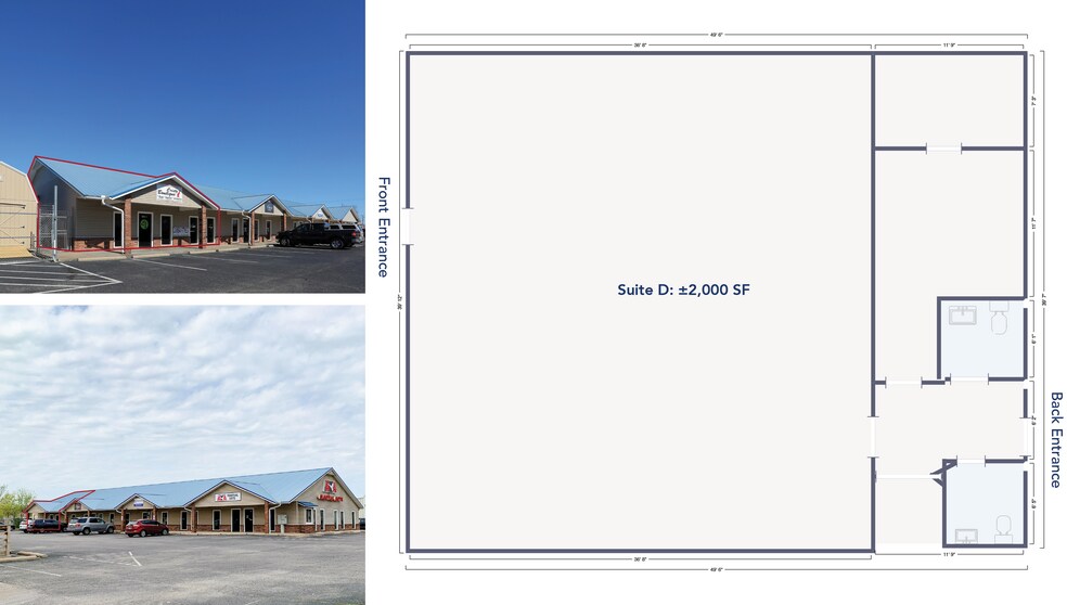 More Photos Of 1900 S Pleasant St, Springdale Unknown For Lease