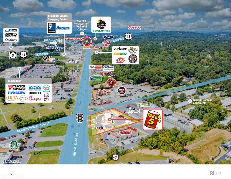 More Photos Of 604 Highway 53 East SE, Calhoun Freestanding For Sale